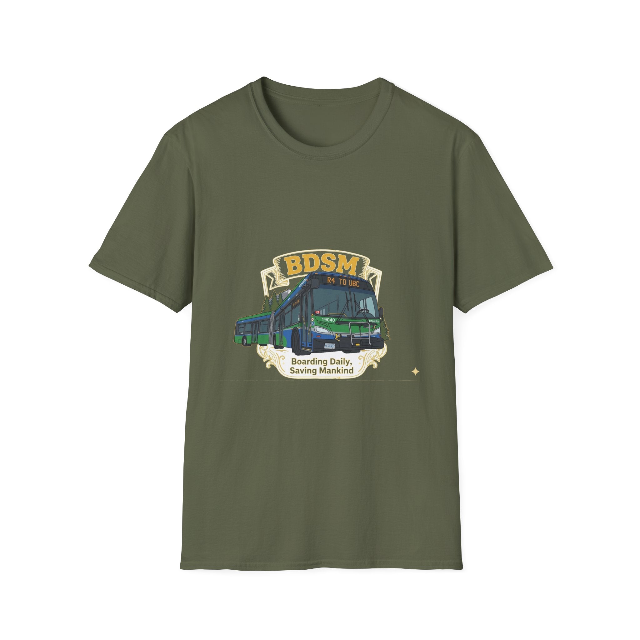 BDSM Translink R4 Bus Graphic T-Shirt