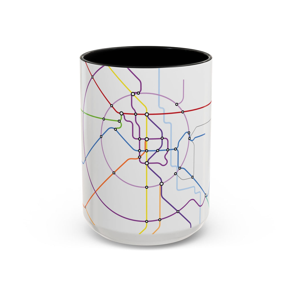 Delhi Metro Map Coffee Mug – 11/15oz