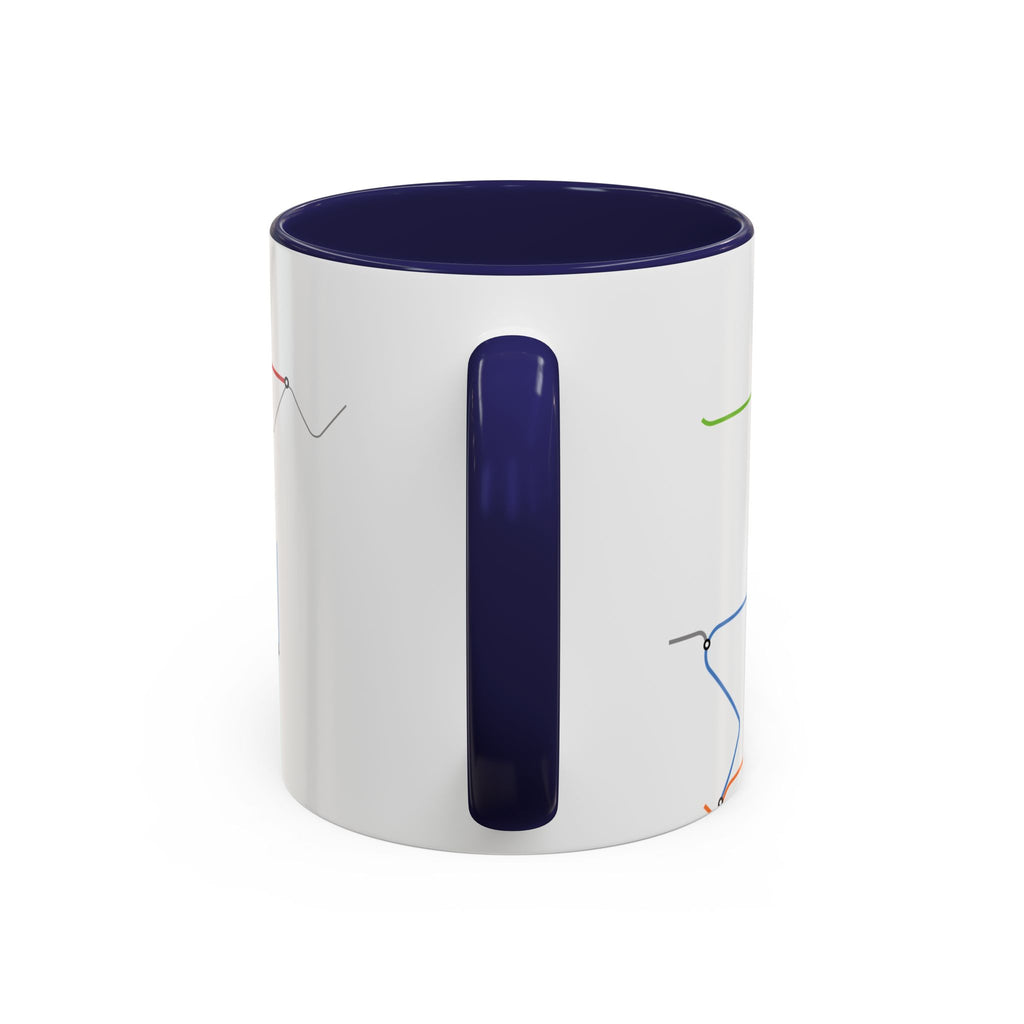 Delhi Metro Map Coffee Mug – 11/15oz
