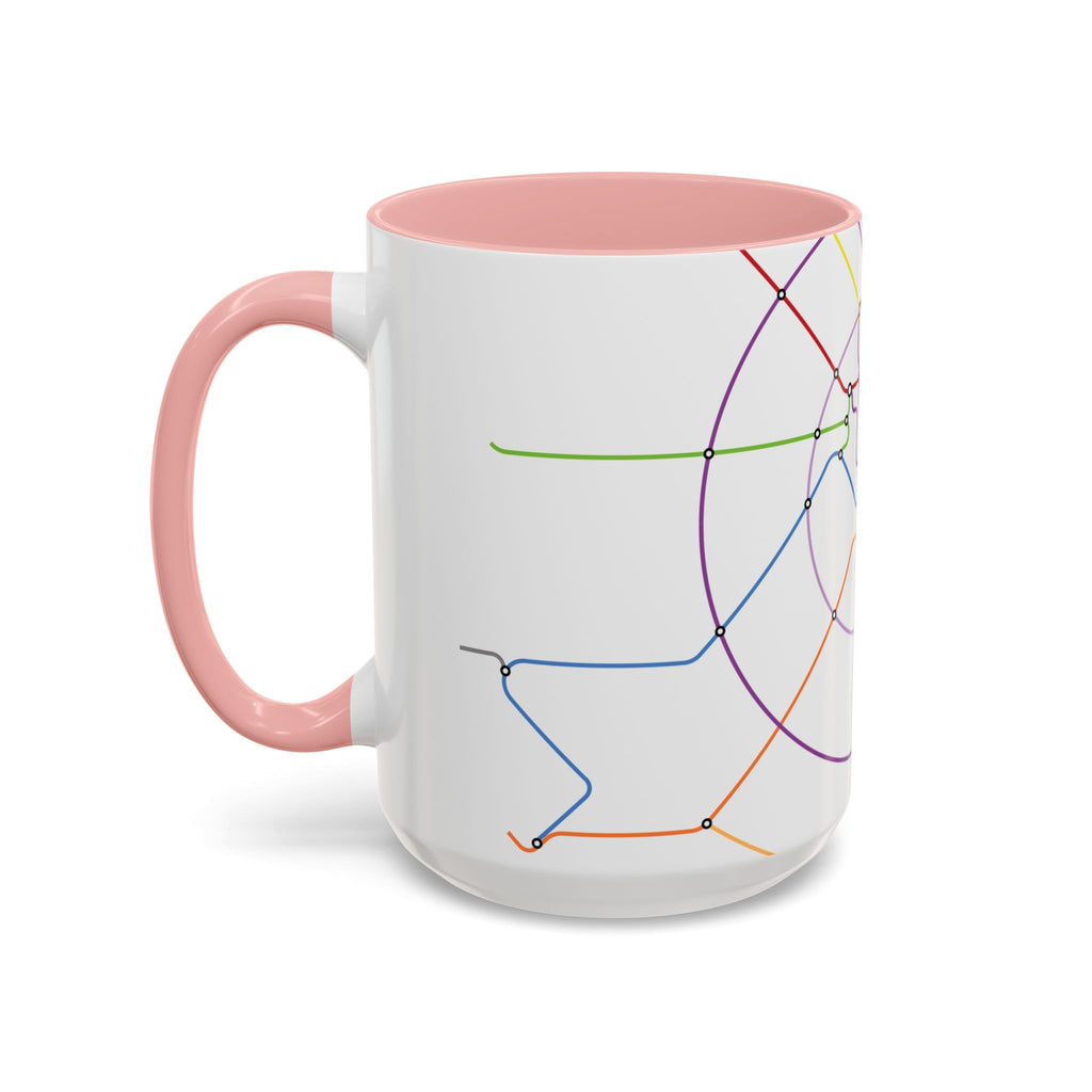 Delhi Metro Map Coffee Mug – 11/15oz