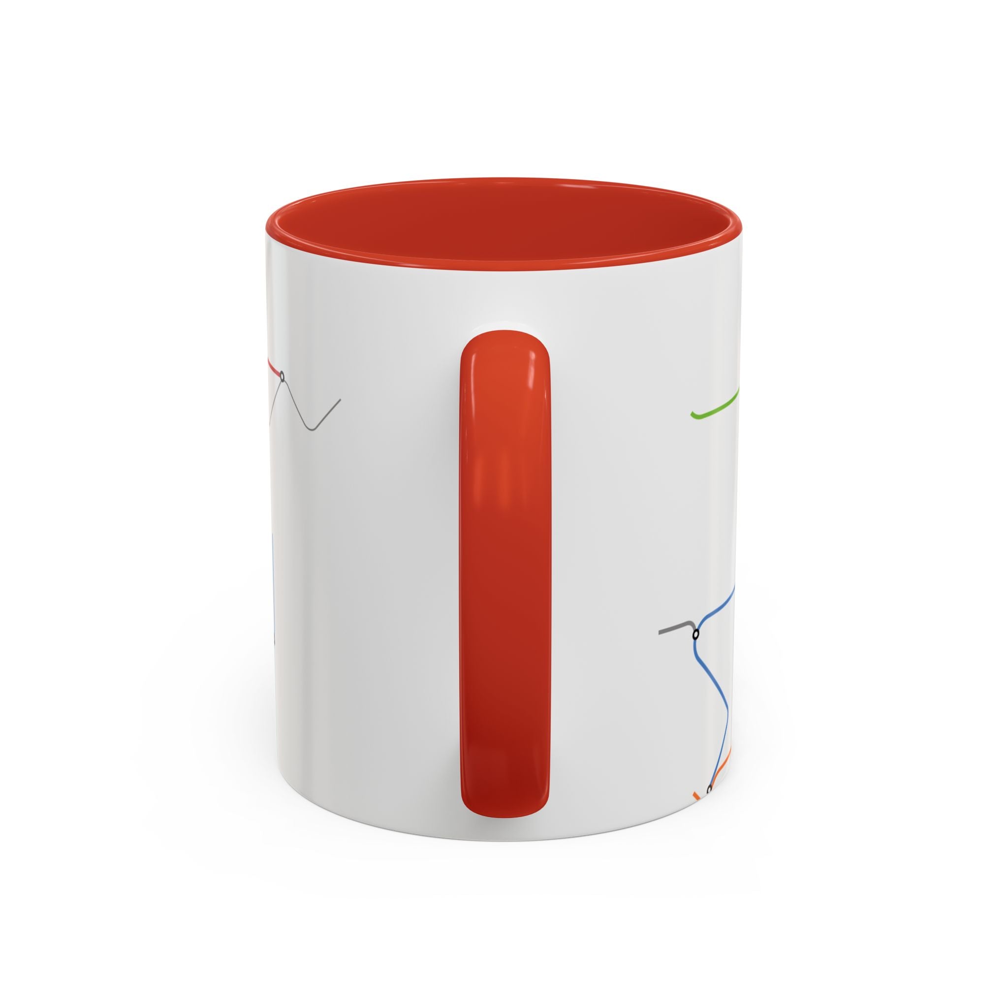 Delhi Metro Map Coffee Mug – 11/15oz