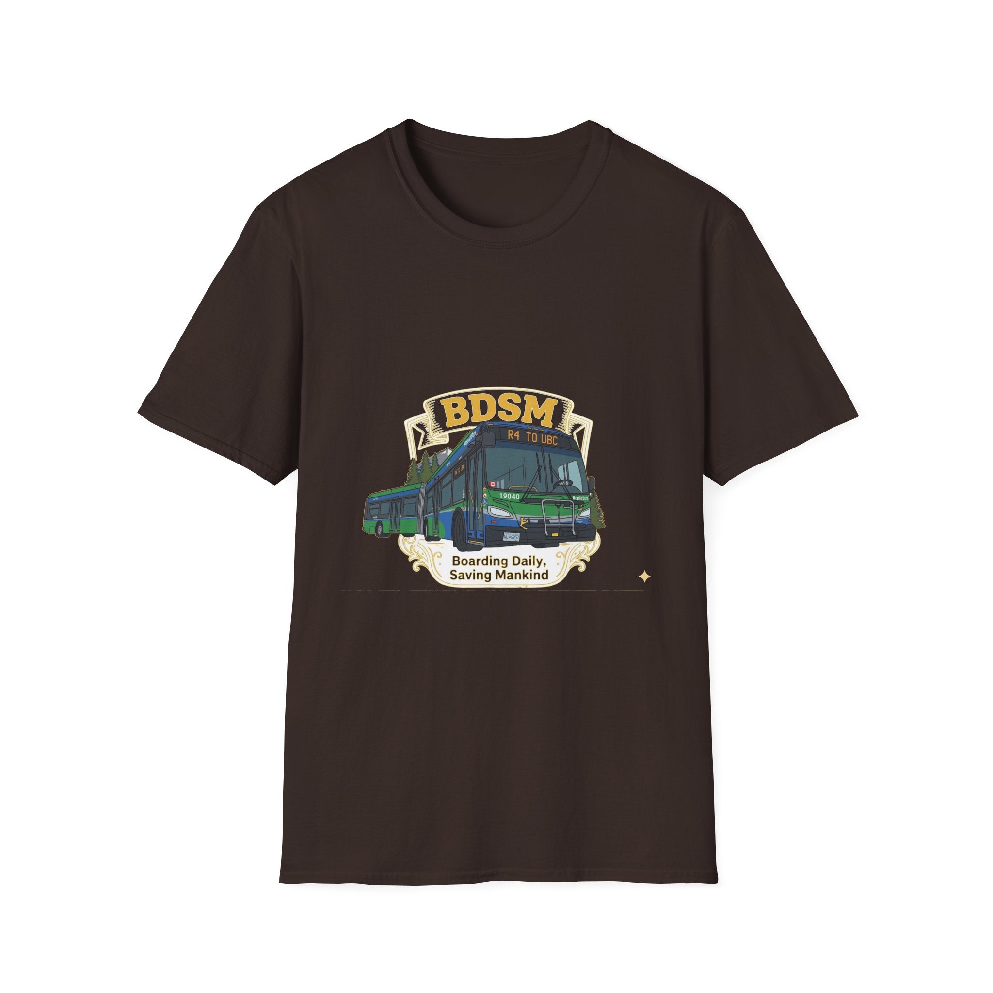 BDSM Translink R4 Bus Graphic T-Shirt