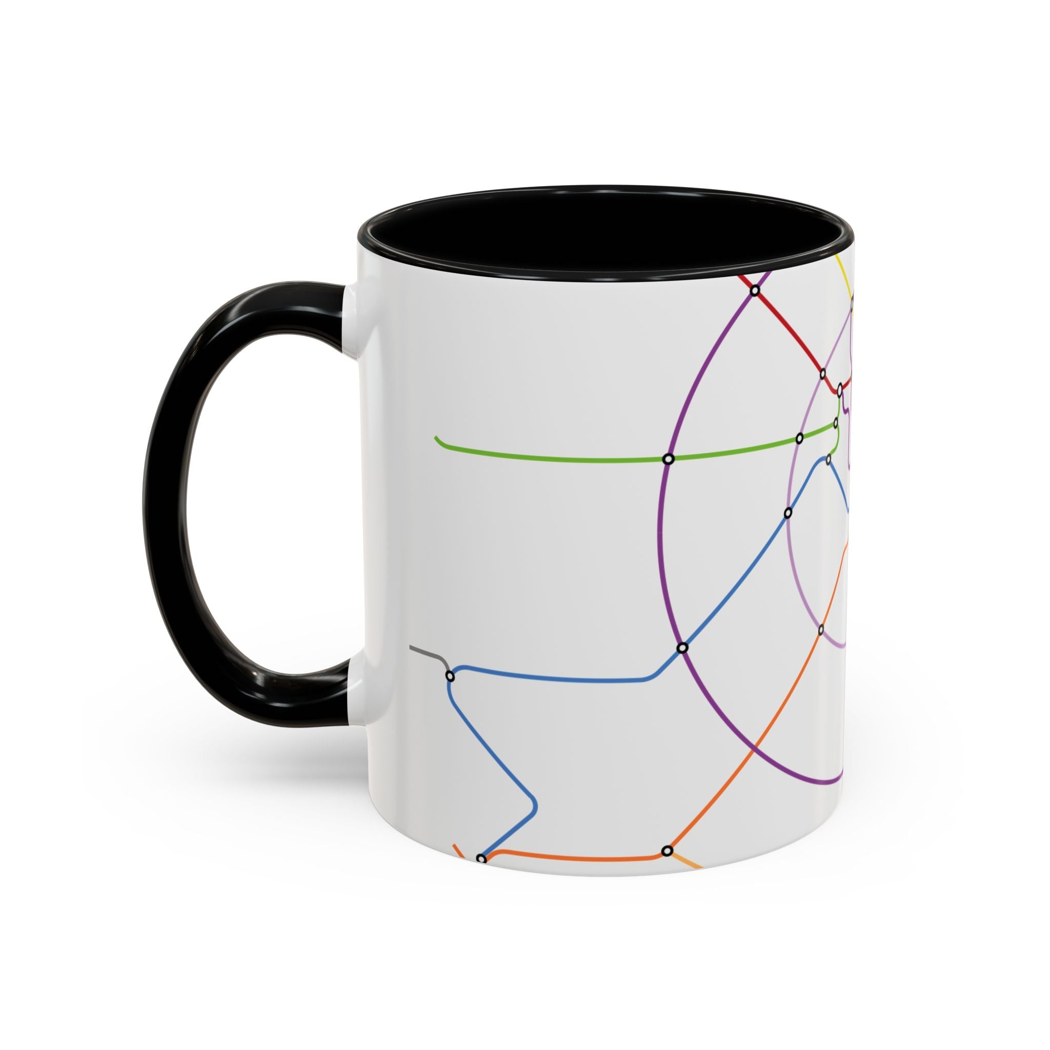 Delhi Metro Map Coffee Mug – 11/15oz