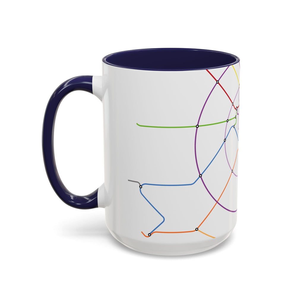 Delhi Metro Map Coffee Mug – 11/15oz