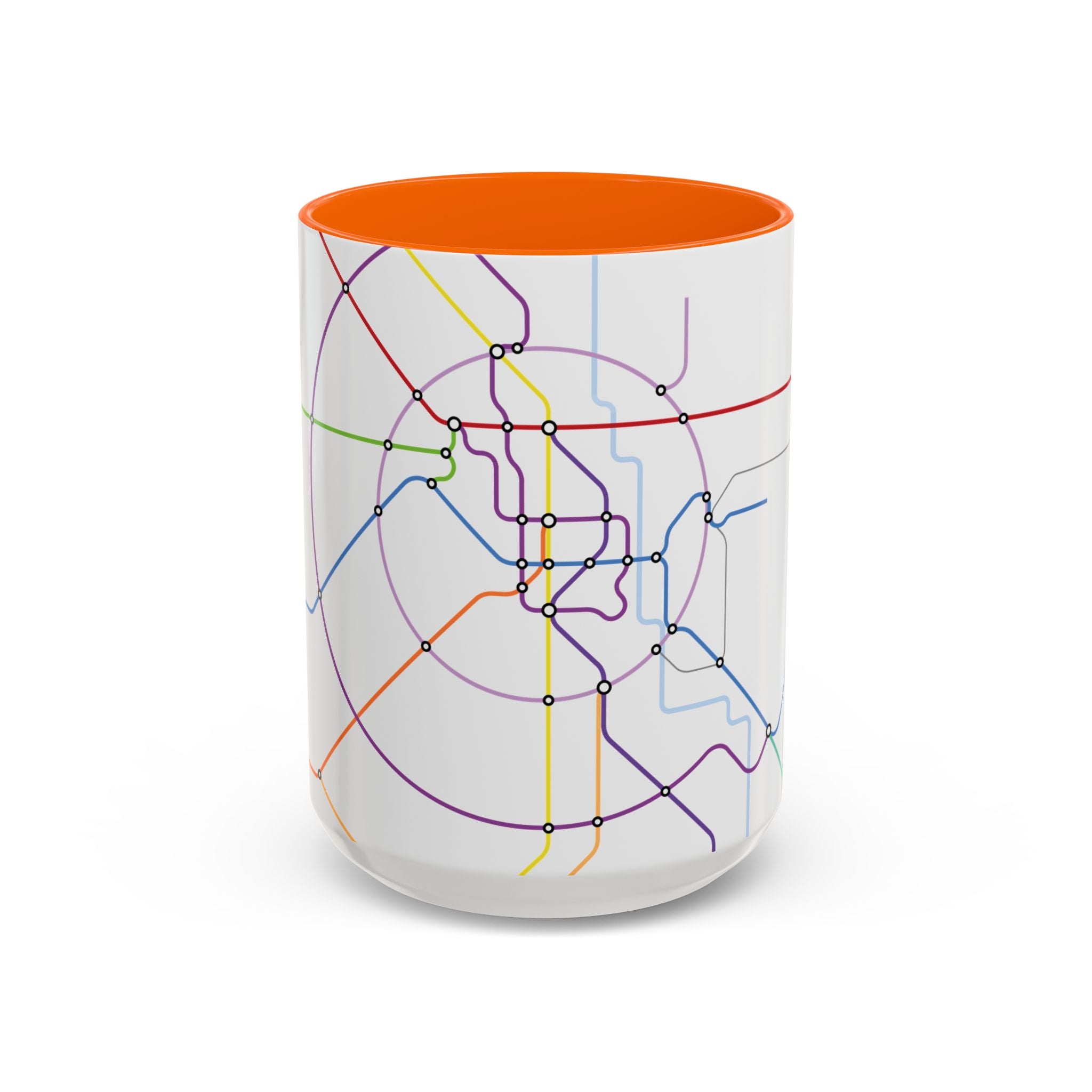 Delhi Metro Map Coffee Mug – 11/15oz