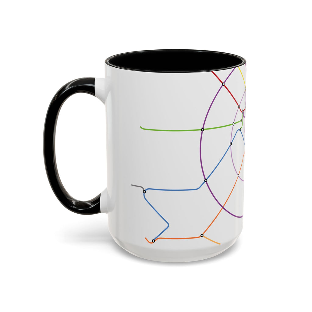 Delhi Metro Map Coffee Mug – 11/15oz