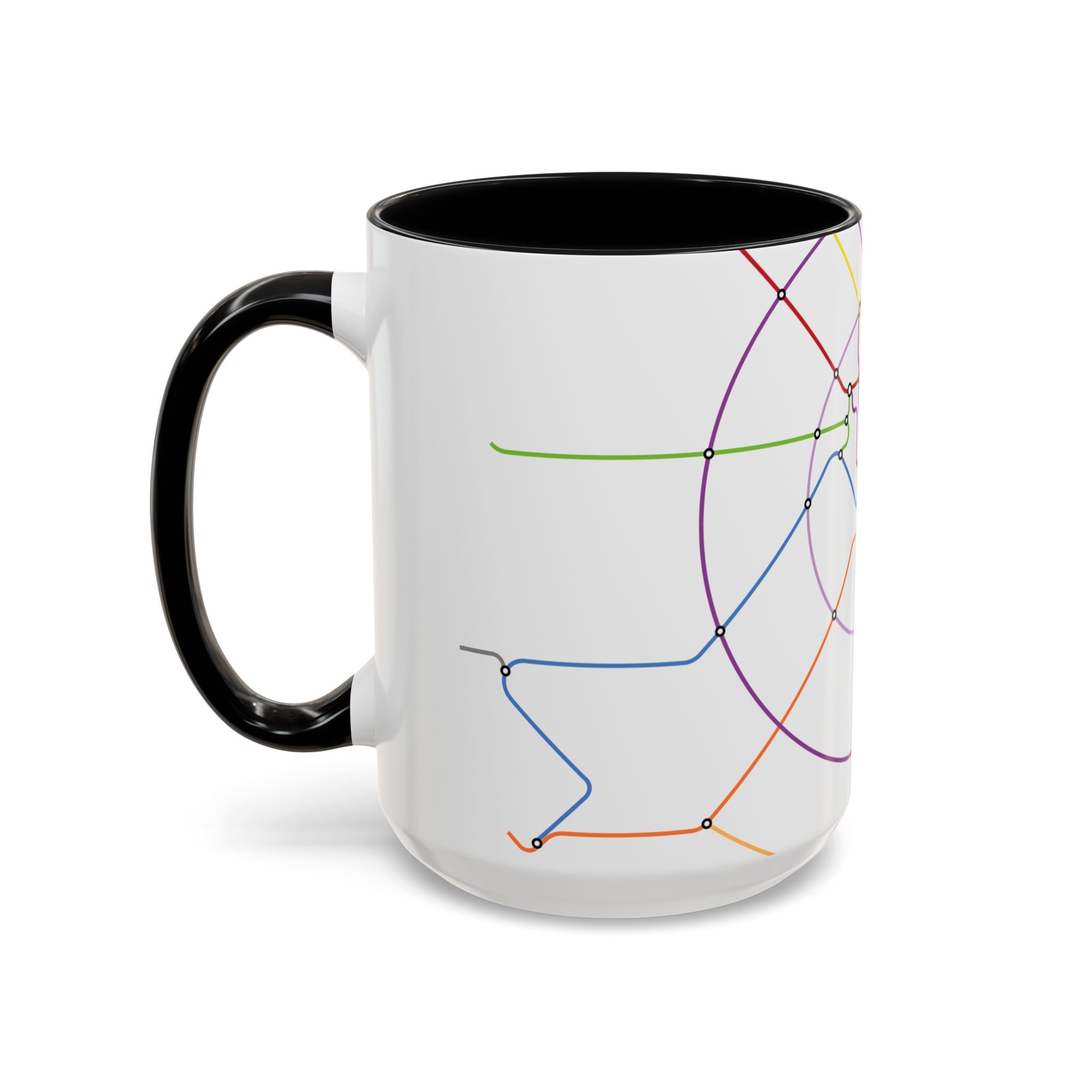 Delhi Metro Map Coffee Mug – 11/15oz
