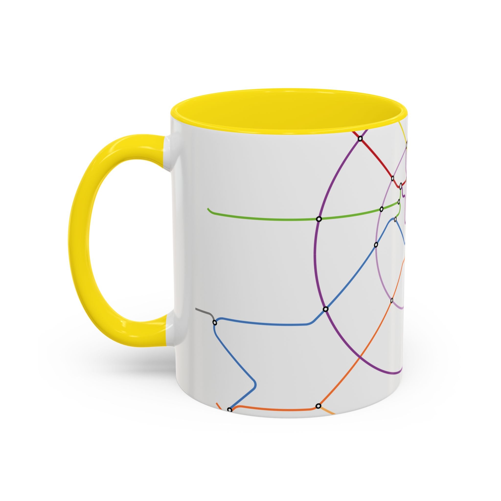 Delhi Metro Map Coffee Mug – 11/15oz