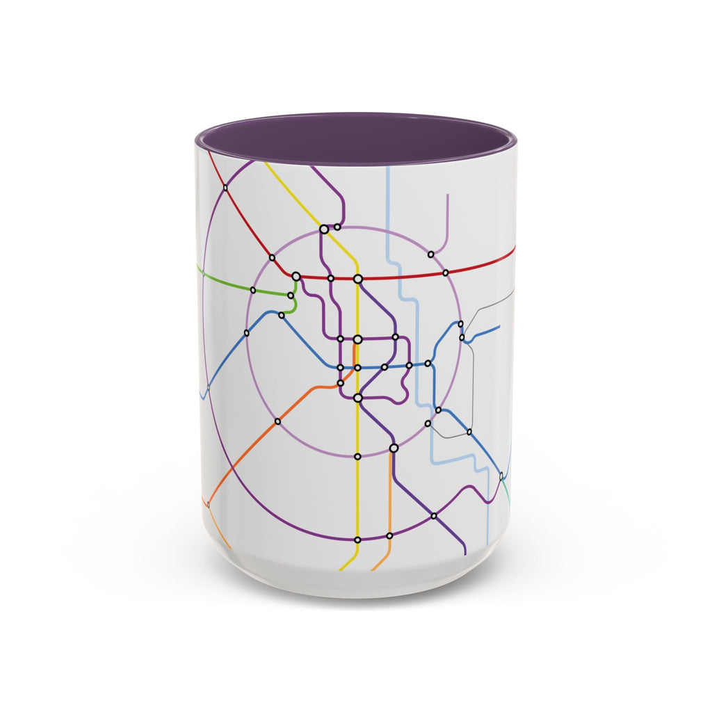 Delhi Metro Map Coffee Mug – 11/15oz