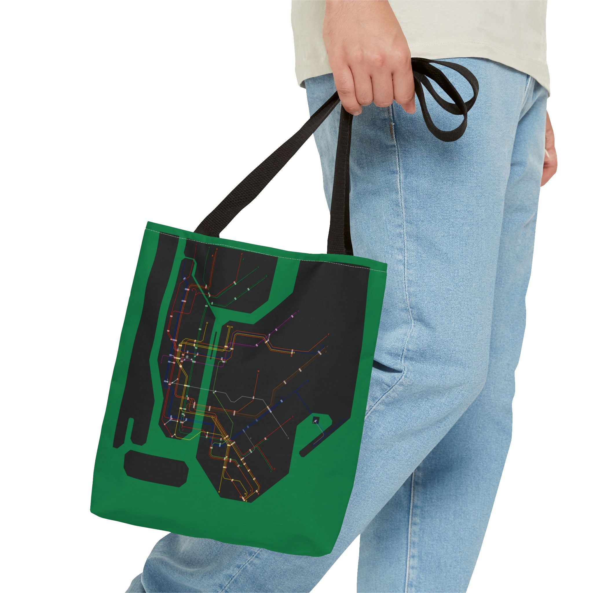 Tote Bag — 'I Love MTA' City Transit Map Tote