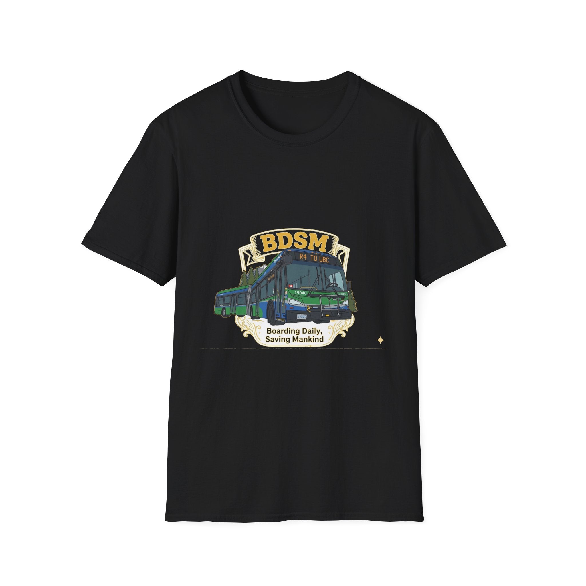 BDSM Translink R4 Bus Graphic T-Shirt