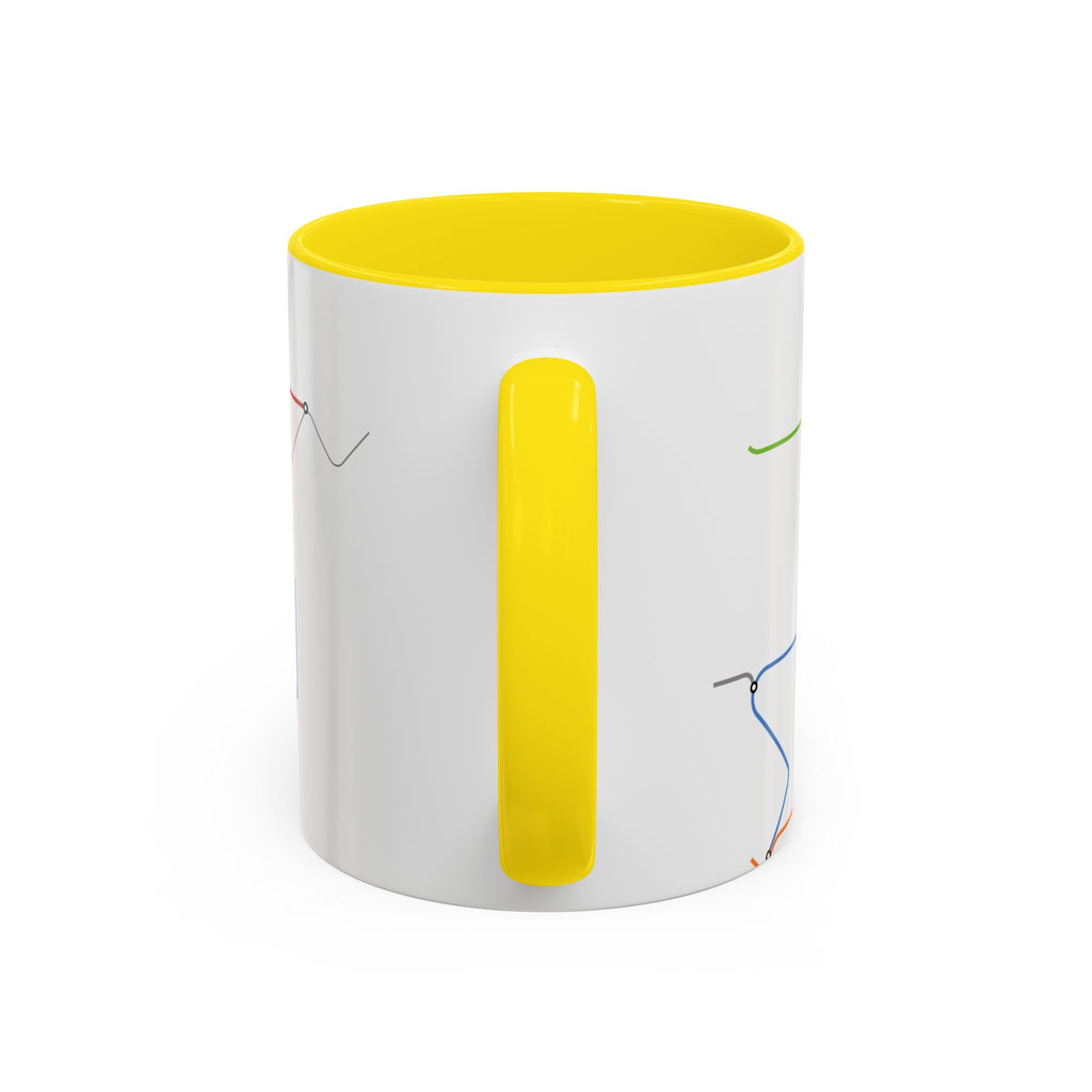 Delhi Metro Map Coffee Mug – 11/15oz
