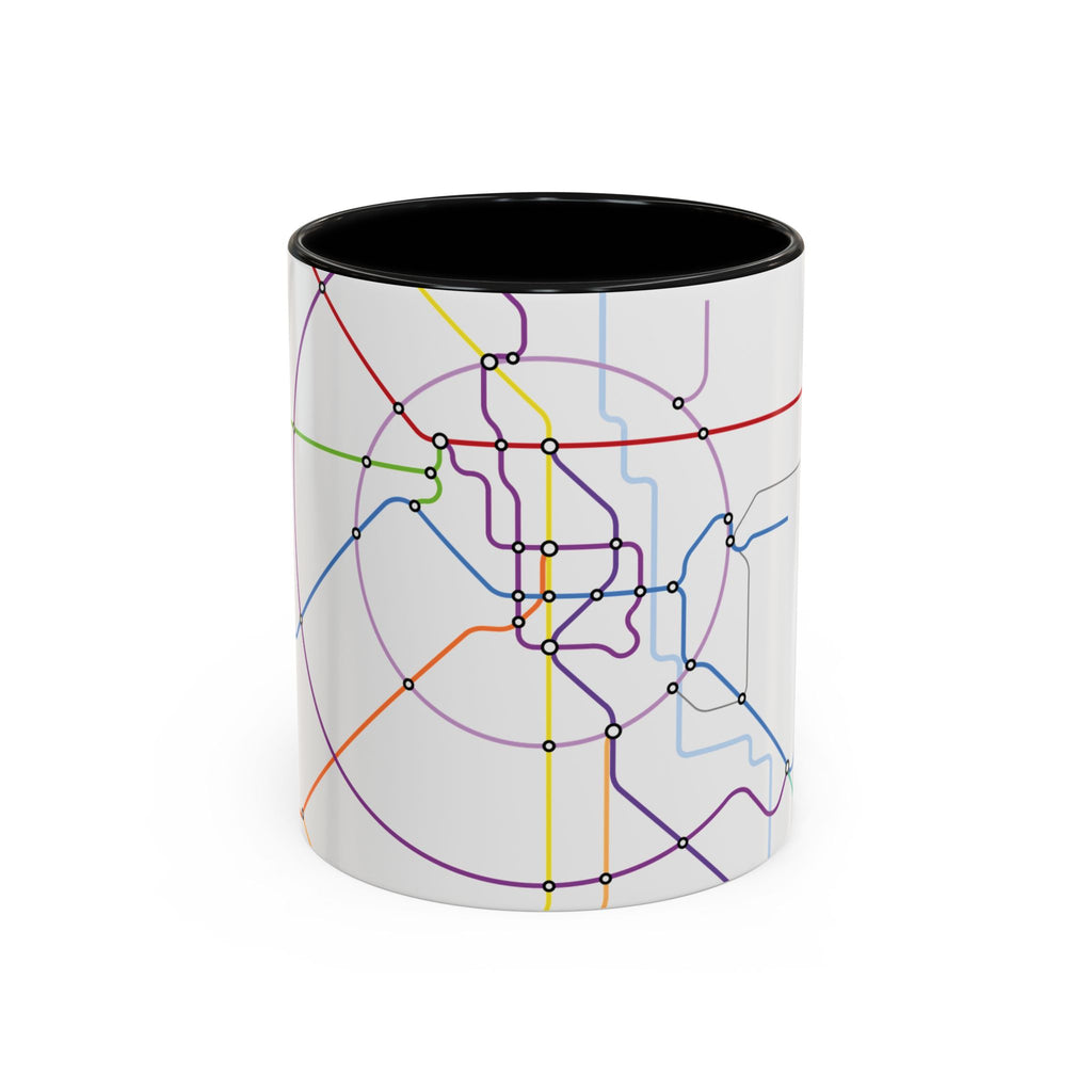 Delhi Metro Map Coffee Mug – 11/15oz
