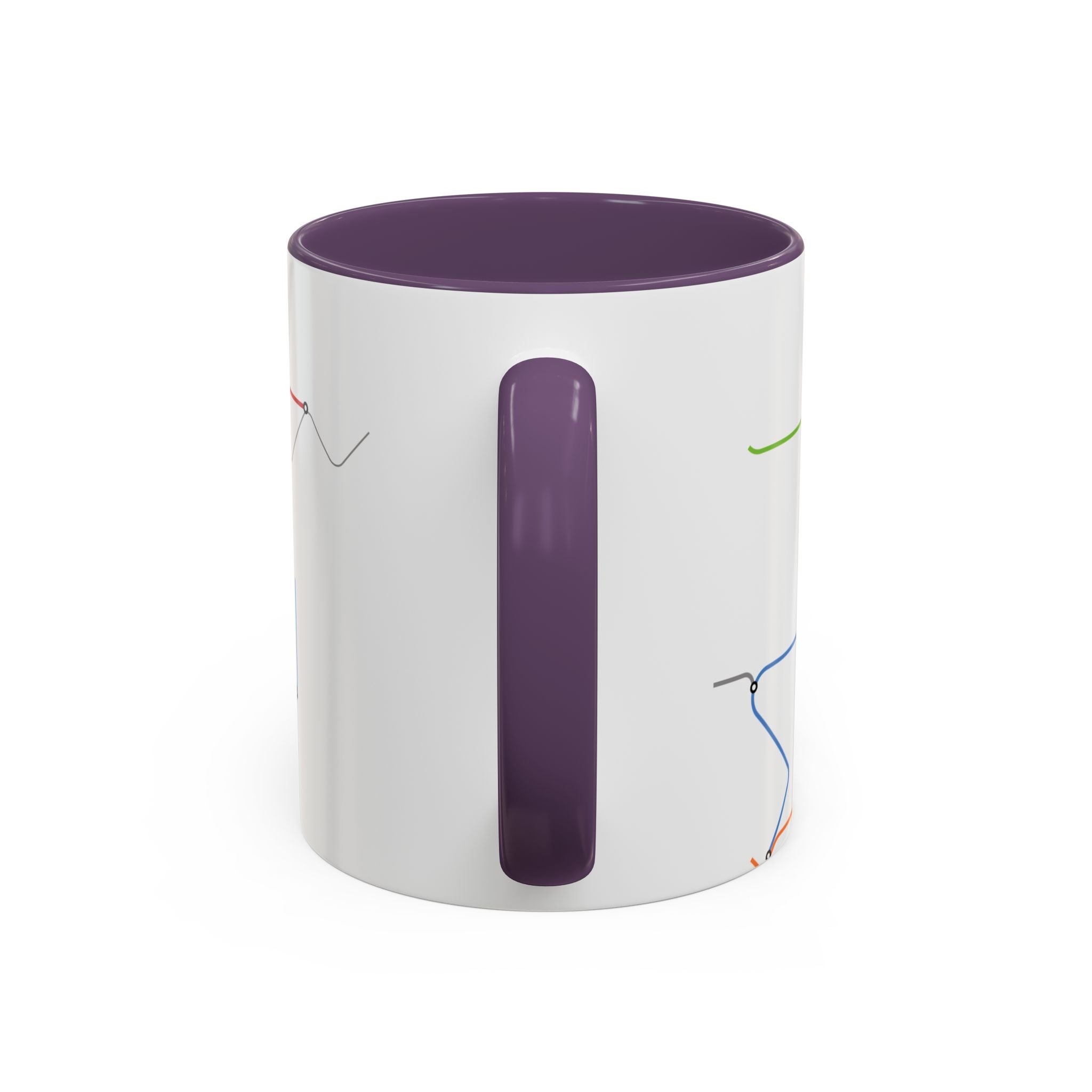 Delhi Metro Map Coffee Mug – 11/15oz