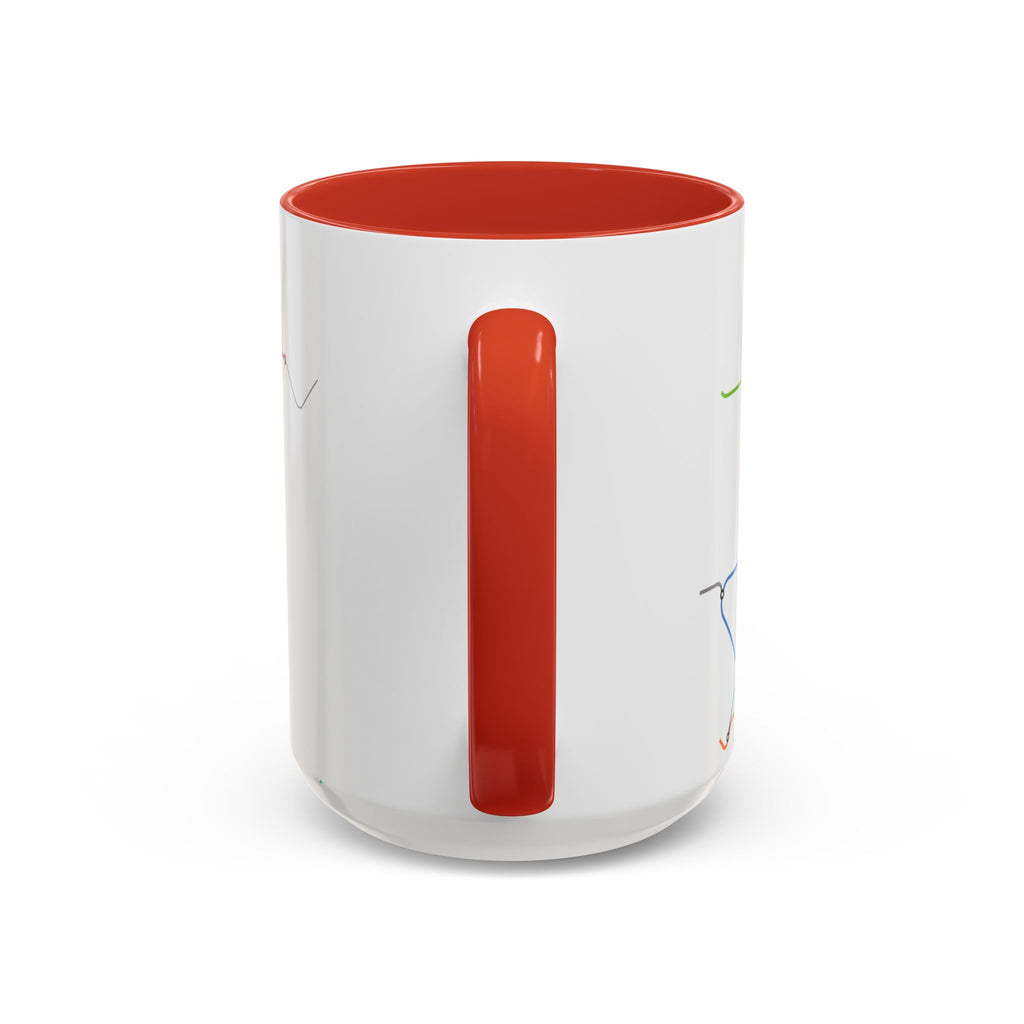 Delhi Metro Map Coffee Mug – 11/15oz