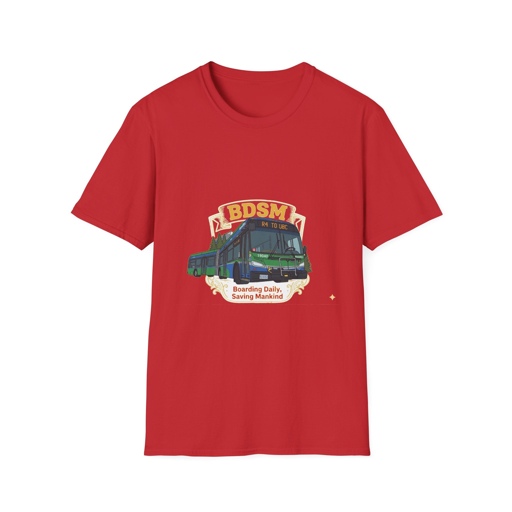 BDSM Translink R4 Bus Graphic T-Shirt