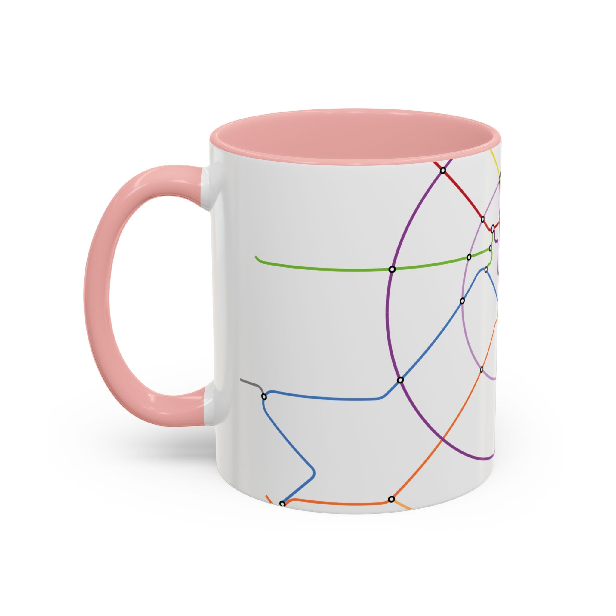 Delhi Metro Map Coffee Mug – 11/15oz