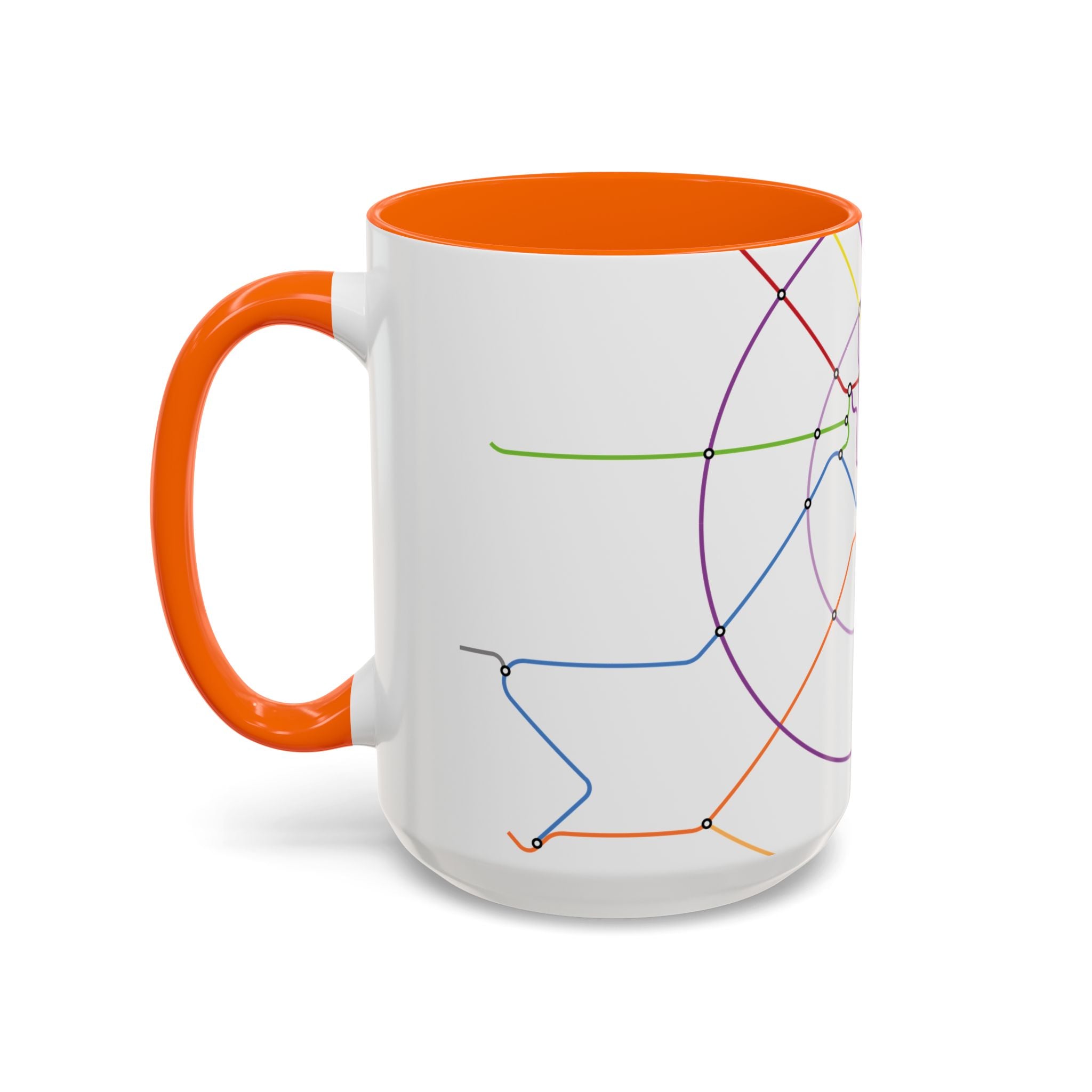 Delhi Metro Map Coffee Mug – 11/15oz