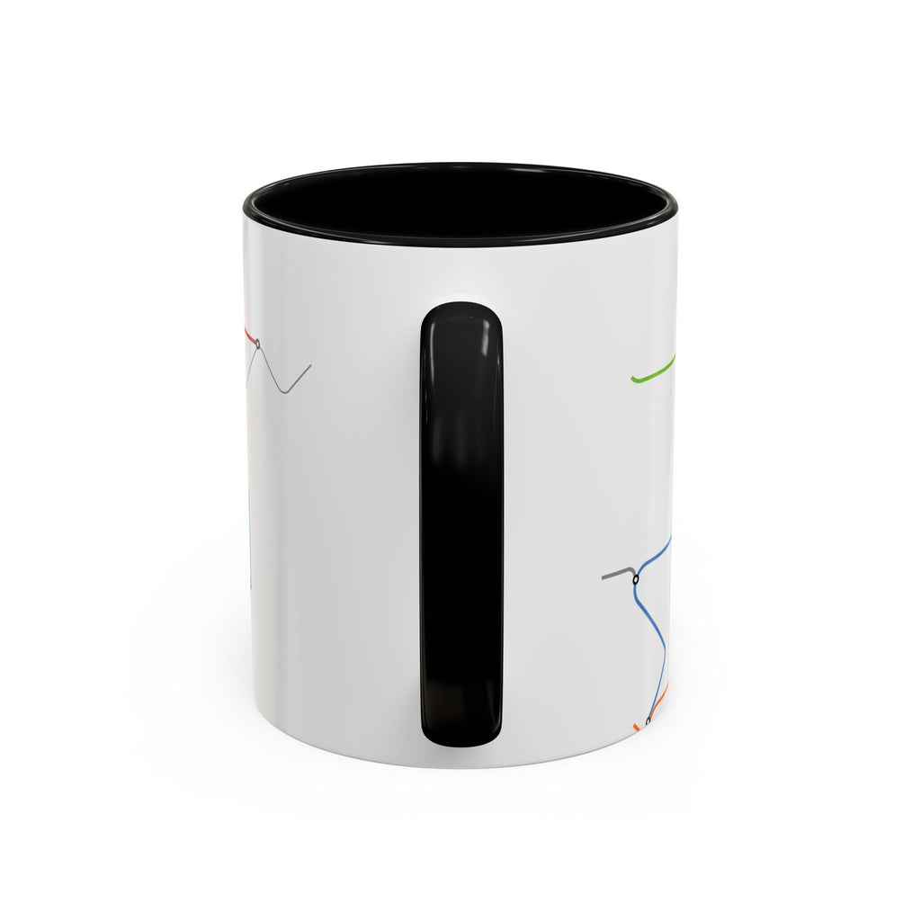 Delhi Metro Map Coffee Mug – 11/15oz