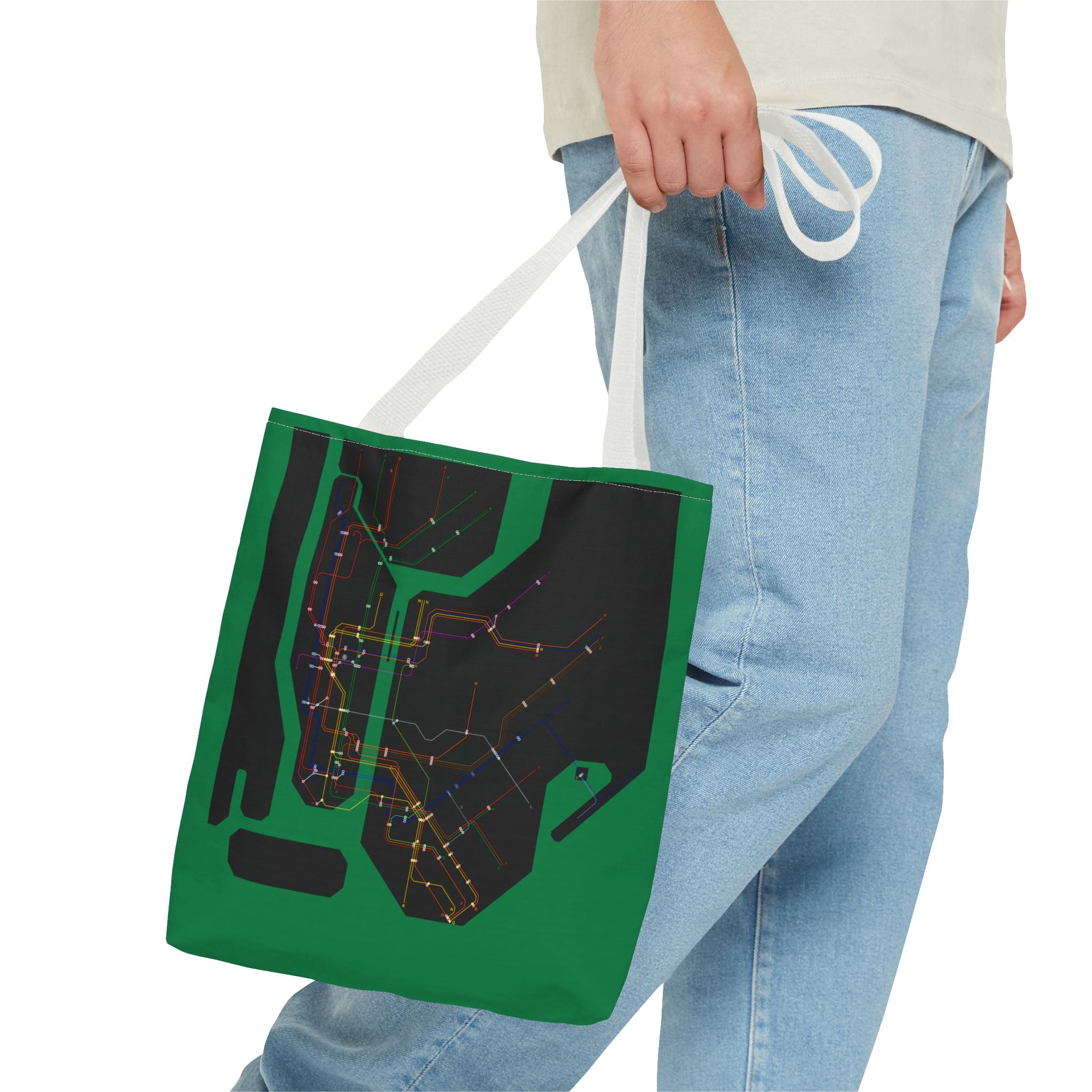 Tote Bag — 'I Love MTA' City Transit Map Tote