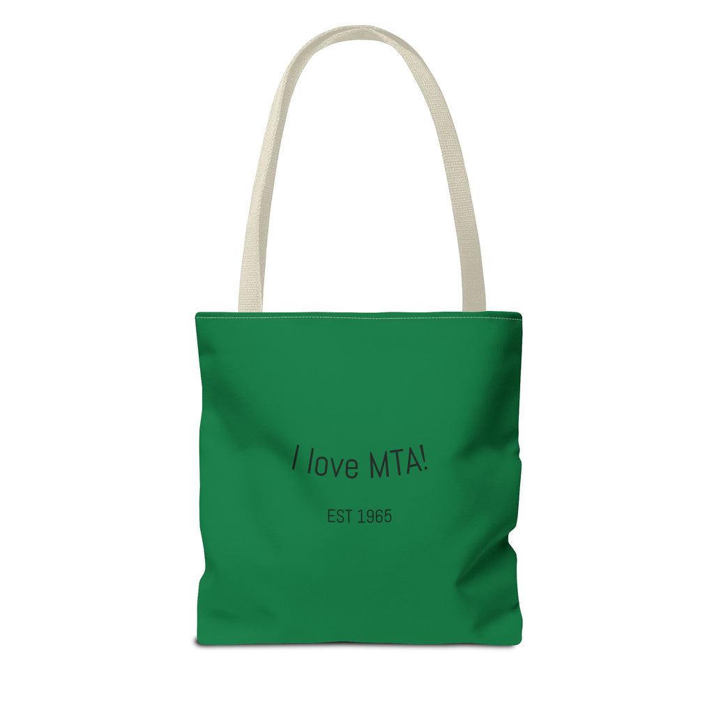 Tote Bag — 'I Love MTA' City Transit Map Tote