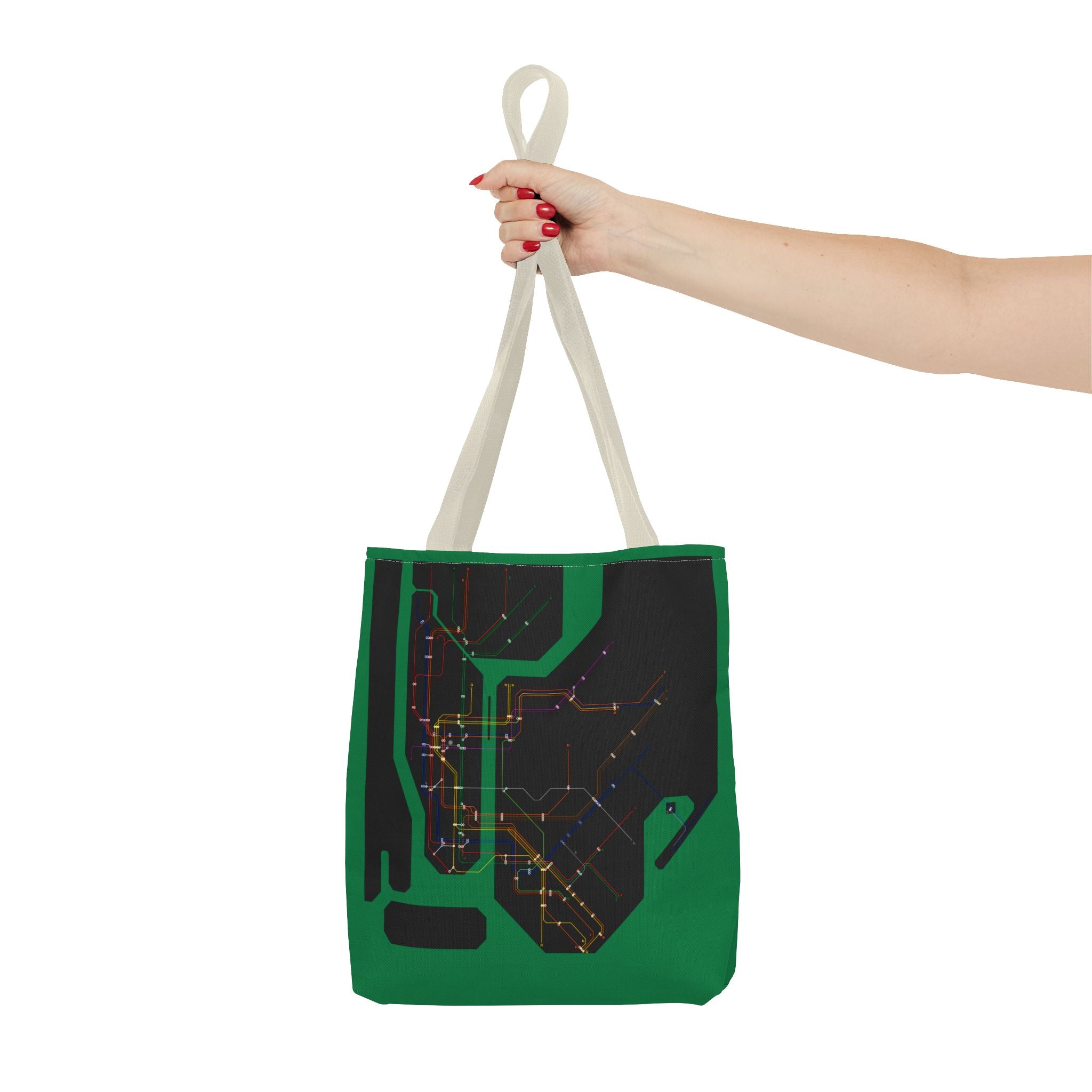 Tote Bag — 'I Love MTA' City Transit Map Tote