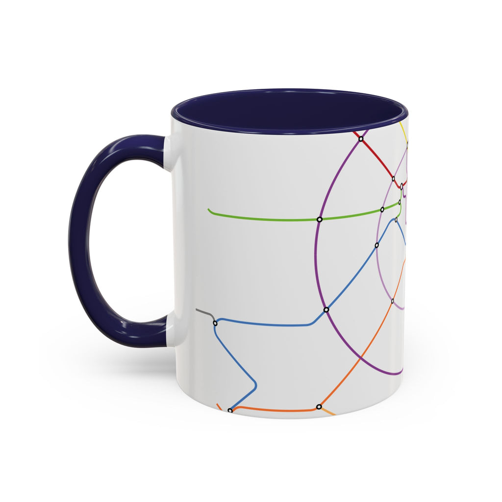 Delhi Metro Map Coffee Mug – 11/15oz