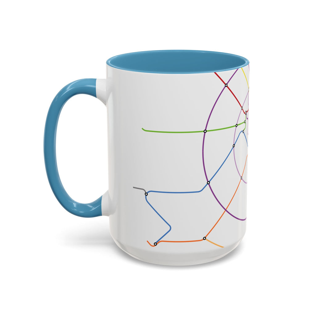 Delhi Metro Map Coffee Mug – 11/15oz